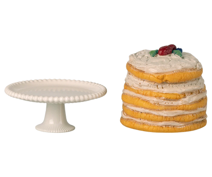 Maileg šventinis tortas ir tortinė - Off white
