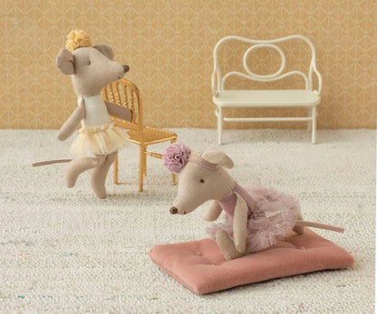 Maileg mouse ballerina little sister - Off-white