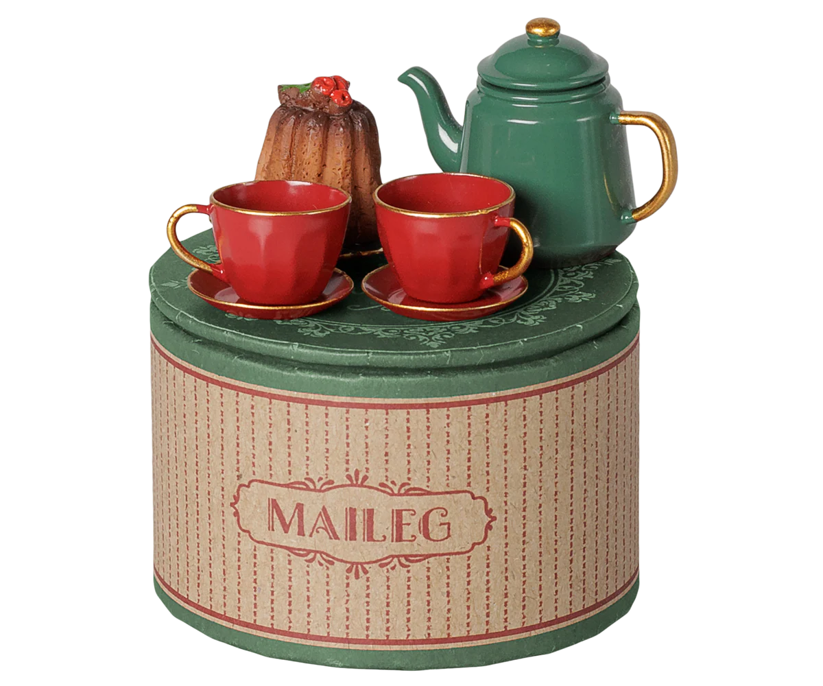 Maileg arbatos rinkinys - Red/Green