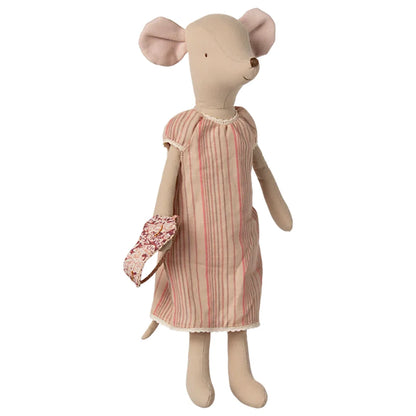 Maileg Medium pelė 33cm - Nightgown