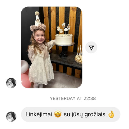Gimtadienio kepurėlė PASAKA