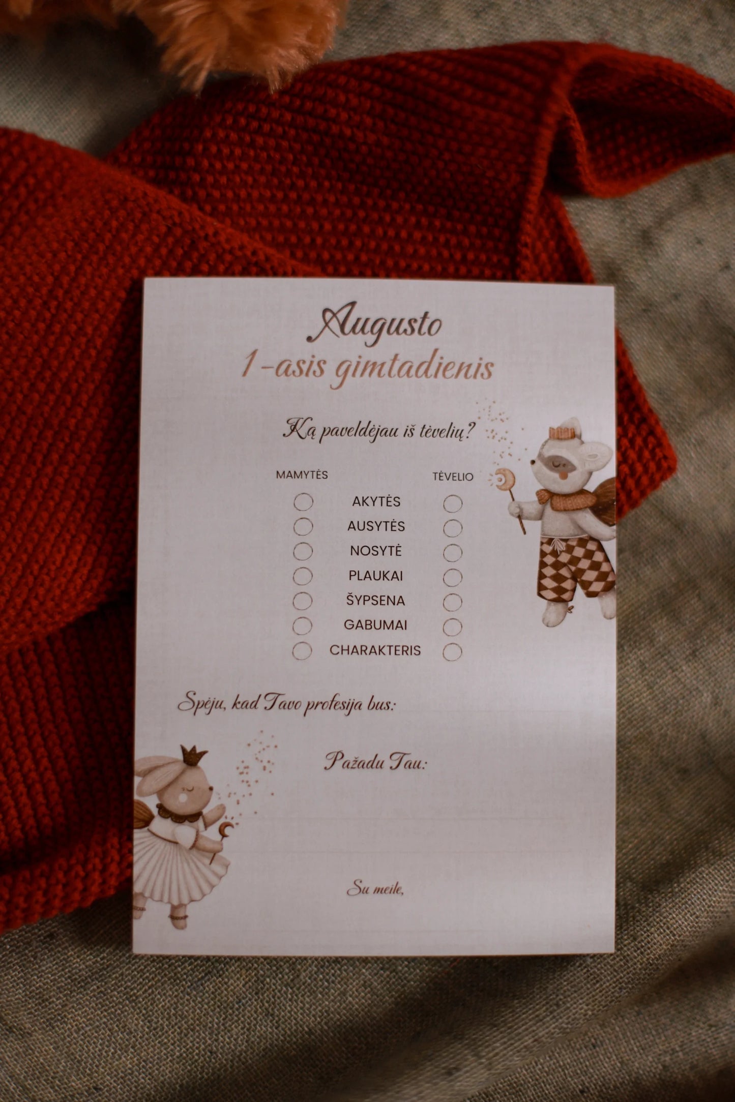 Personalizuojama Laiko Kapsulė