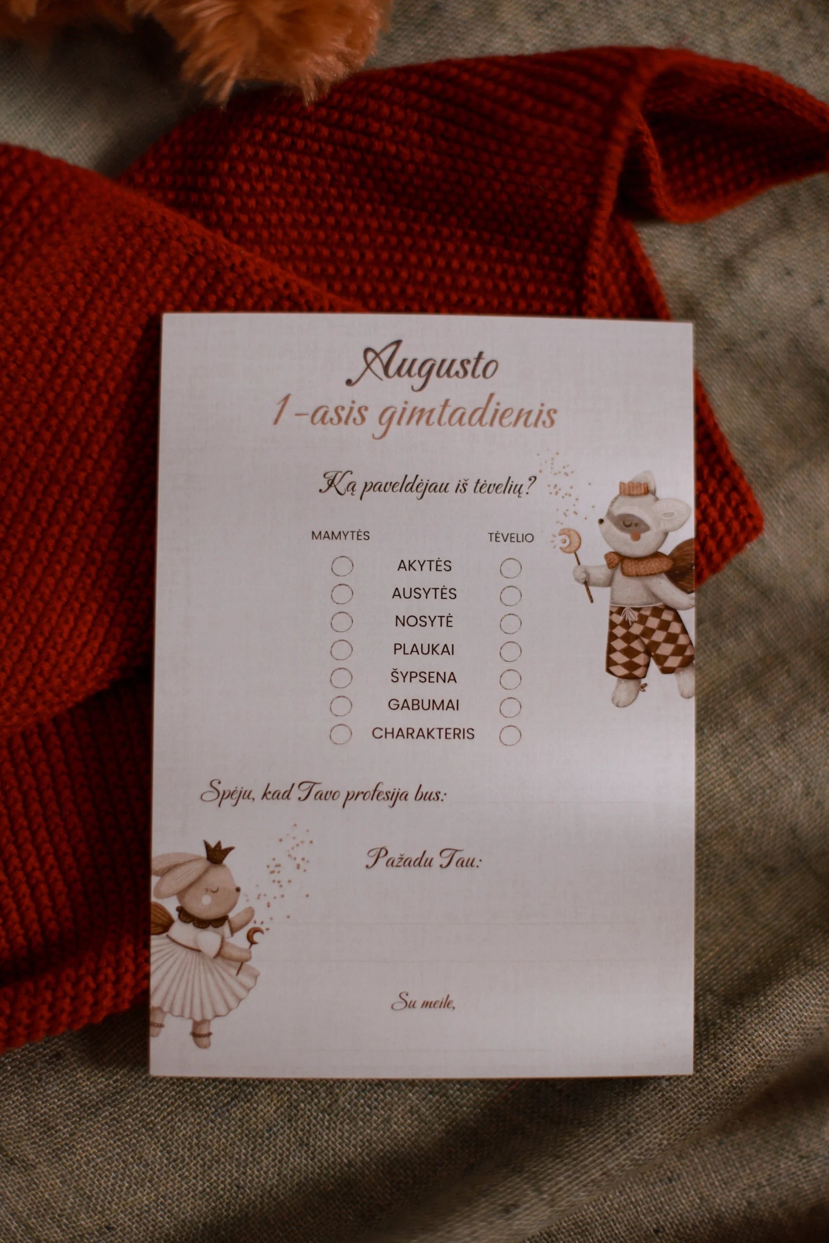 Personalizuojama Laiko Kapsulė