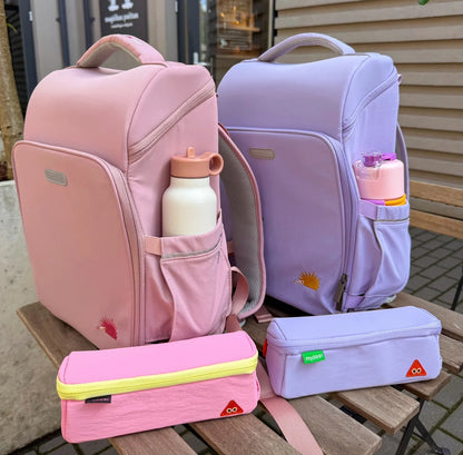 Mideer 3D juosmenį atpalaiduojanti mokyklinė kuprinė - Pink