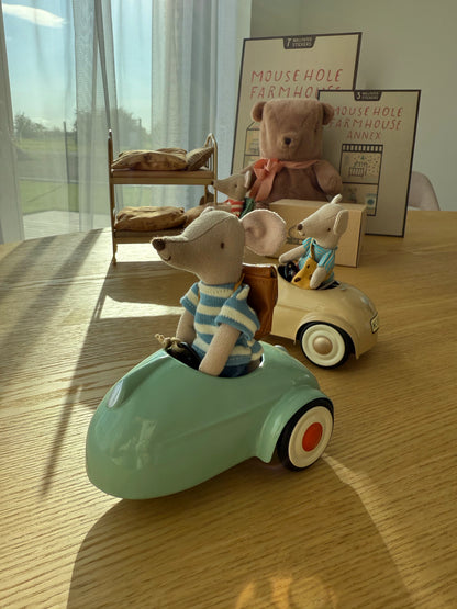Maileg Mouse Biker Big Sister - Coral