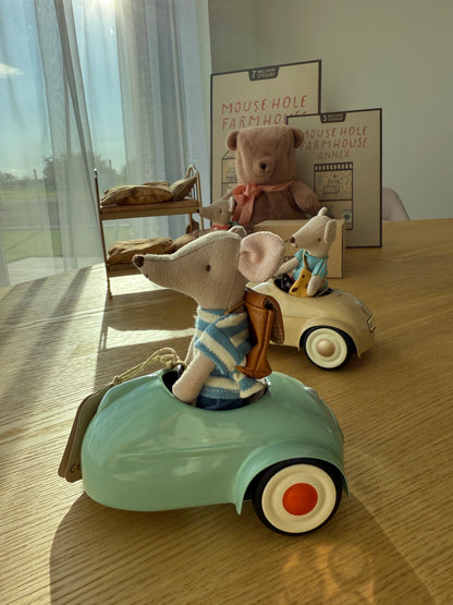 Maileg Mouse Biker Big Sister - Coral