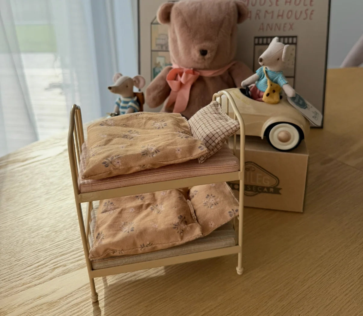 Maileg Bunk Bed - Wheat