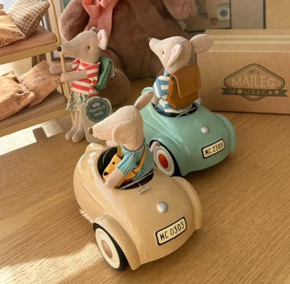 Maileg Mouse Car - Wheat
