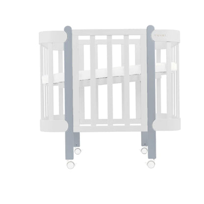 Ingvart transformuojama kudikio lovyte - Nika white + grey