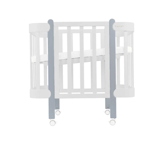 Ingvart transformuojama kudikio lovyte - Nika white + grey