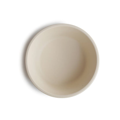 Mushie Silikoninis dubenėlis limpančiu dugnu - Ivory