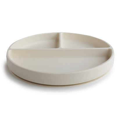 Mushie Prilimpanti silikoninė lėkštė - Ivory