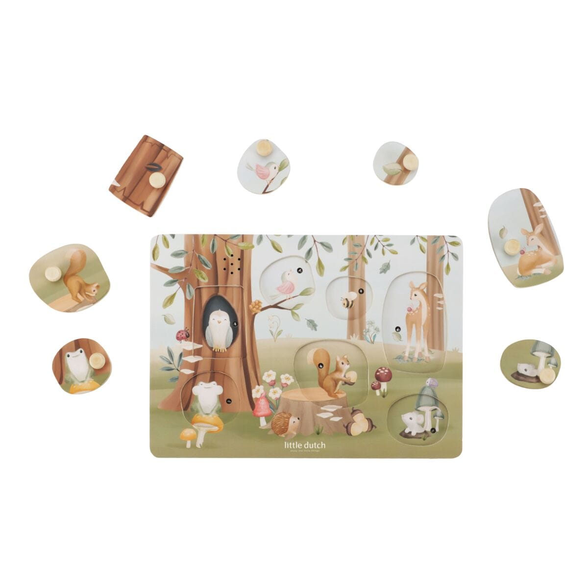 Little Dutch Muzikinis lavinamasis žaidimas - Forest Friends
