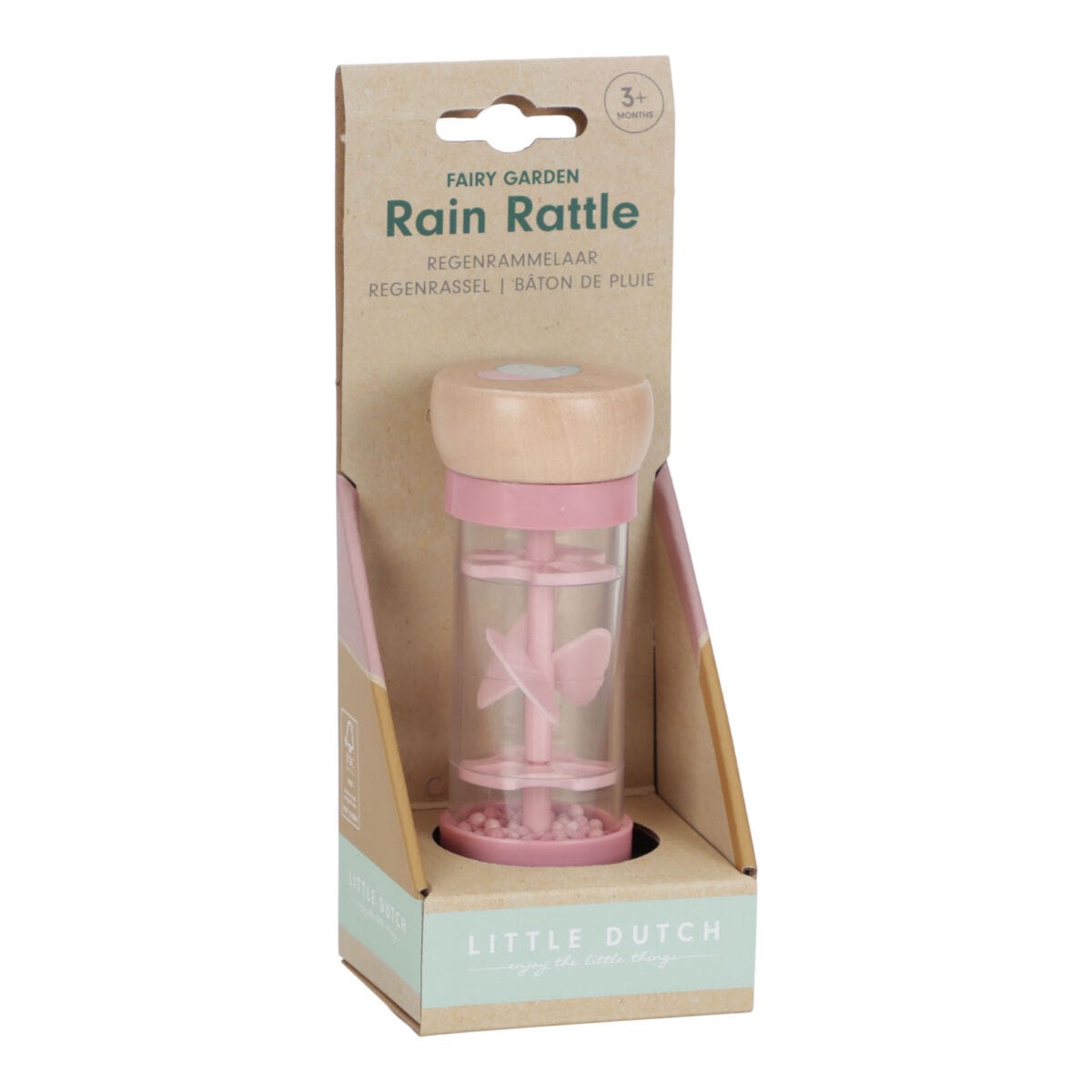 Little Dutch Sukamas barškutis - Rain rattle - Fairy Garden
