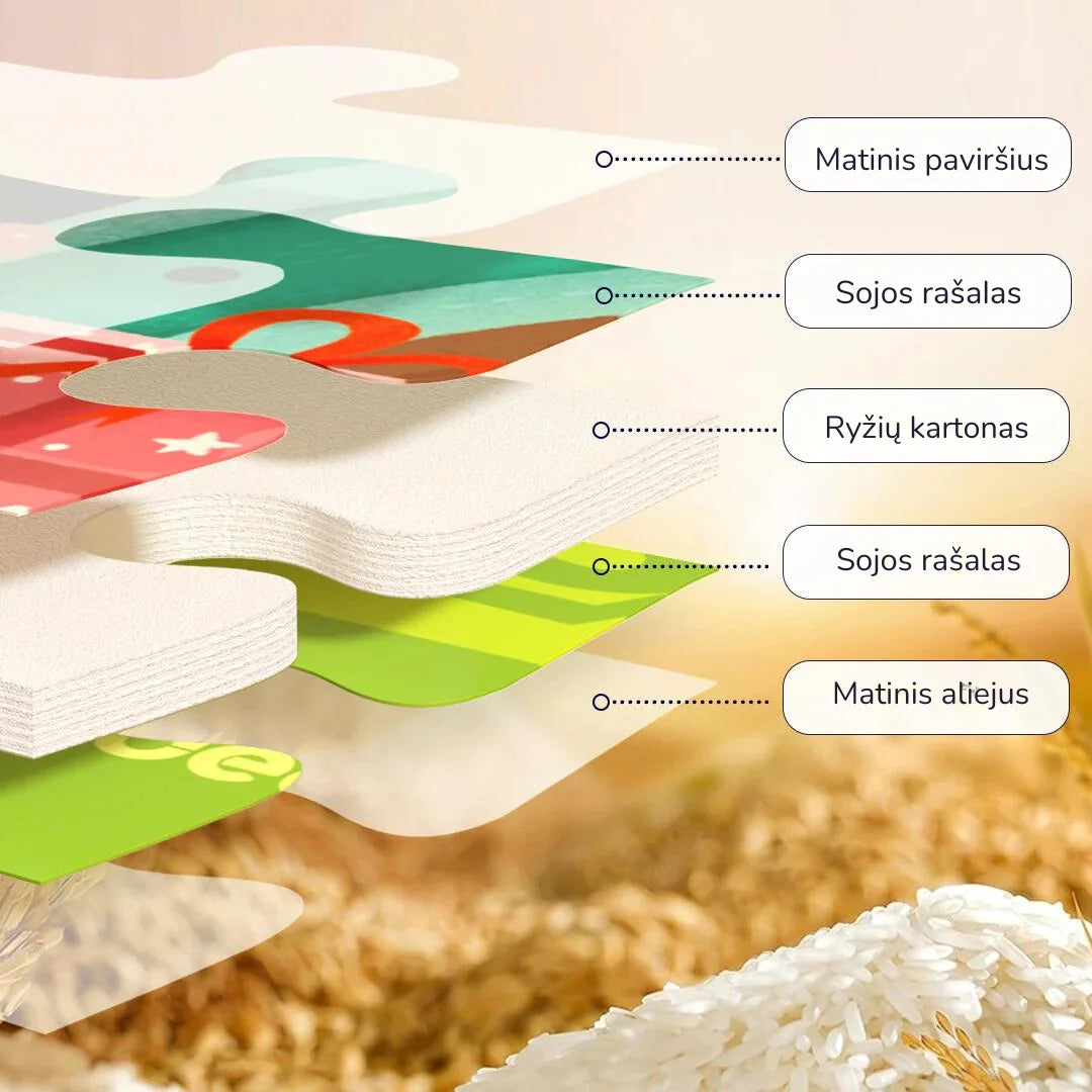 Mideer - Level Up dėlionių rinkinys – 1 lygis Gyvūnai