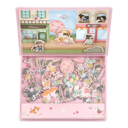 Little Dutch magnetine zaidimu dezute - Rosas Shopping Street