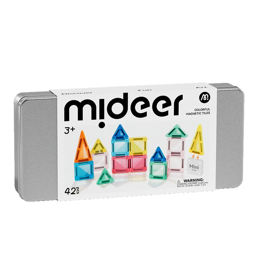 Mideer - kelioninis magnetinis konstruktorius metalinėje dėžutėje - 42 dalys