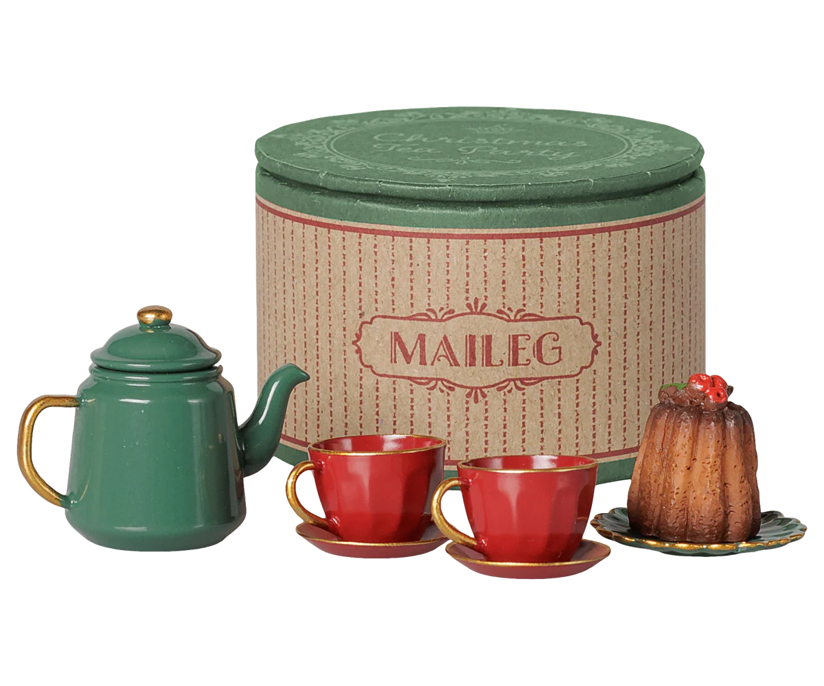 Maileg arbatos rinkinys - Red/Green