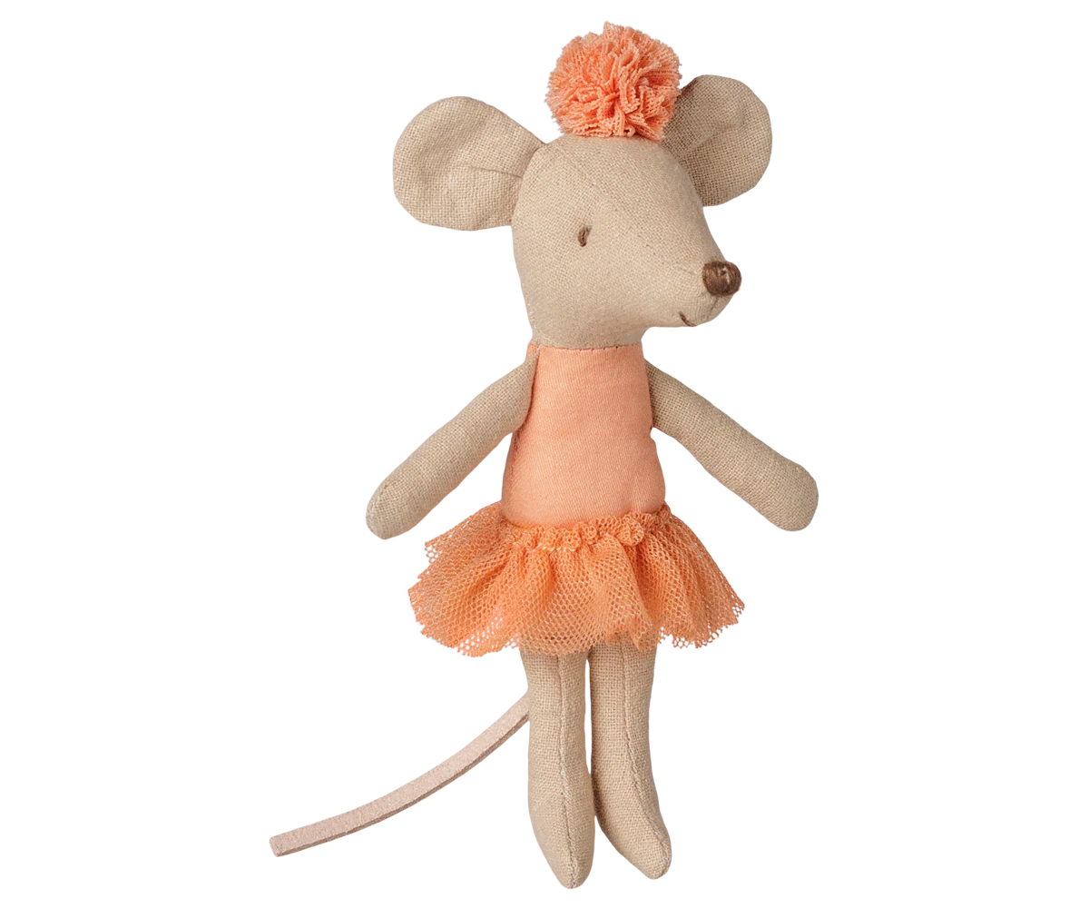 Maileg pelytė balerina mažoji sesė - Apricot