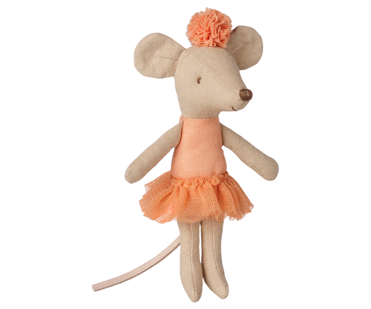 Maileg pelytė balerina mažoji sesė - Apricot