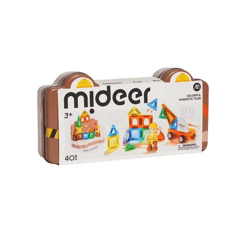 Mideer - kelioninis magnetinis konstruktorius 42 dalys - Statybų technika