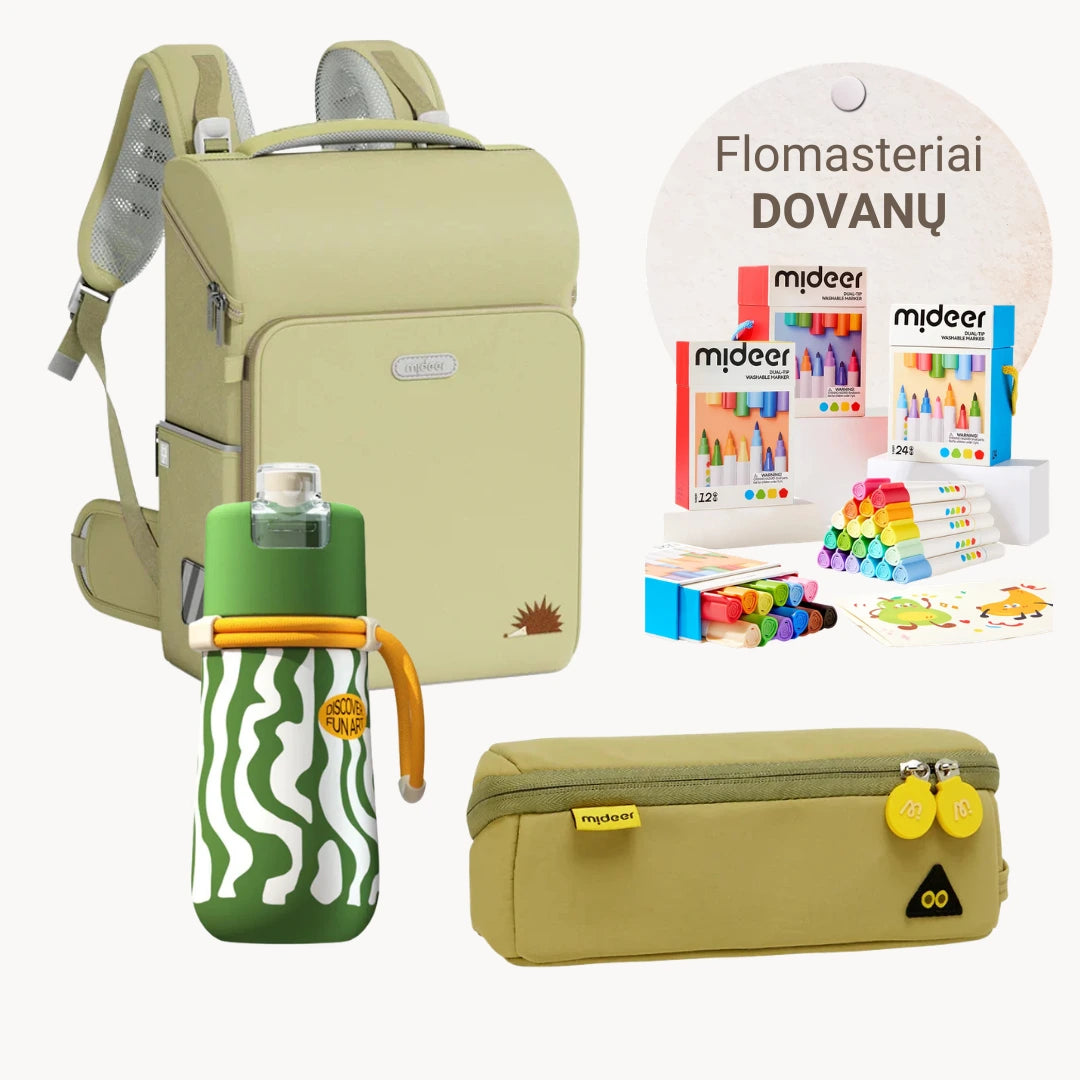 TOP Mideer rinkinys (flomasteriai DOVANŲ) - Matcha