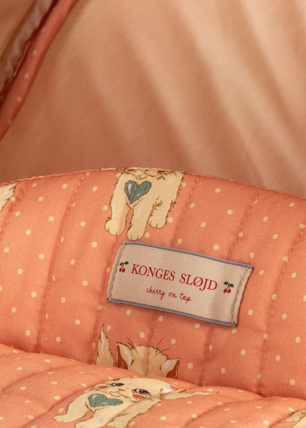 Konges Slojd klasikinis lėlių vežimas - Ciao miao rose