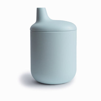 Mushie Silikoninis puodelis -  Powder Blue