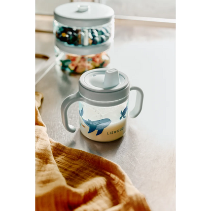 Liewood gertuvė 280ml - Sea creature / Sandy