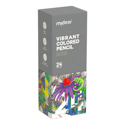 Mideer Spalvoti pieštukai - 24 spalvos