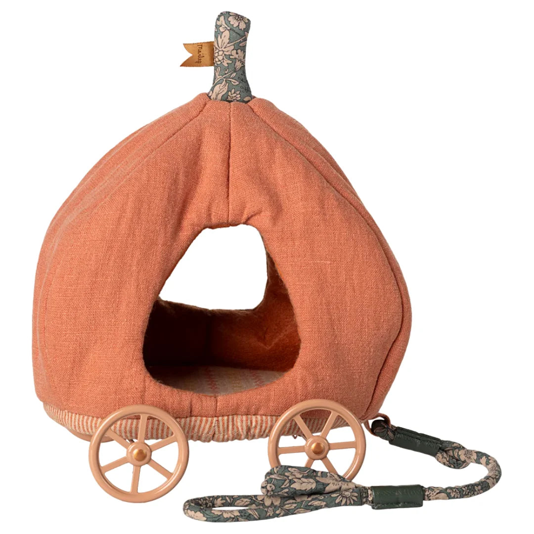 Maileg peliukų karieta - Pumpkin