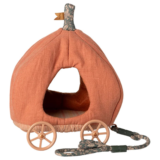 Maileg peliukų karieta - Pumpkin