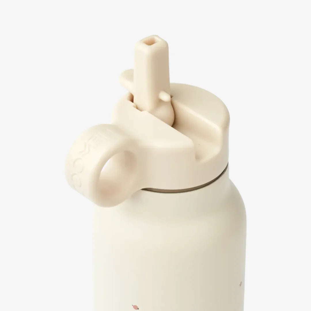 Liewood thermo drinking bottle 350 ml - Cherry heart / Rosey