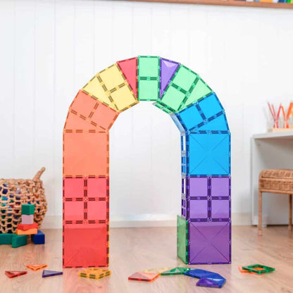Connetix 60 dalių magnetinis konstruktorius - Rainbow Starter