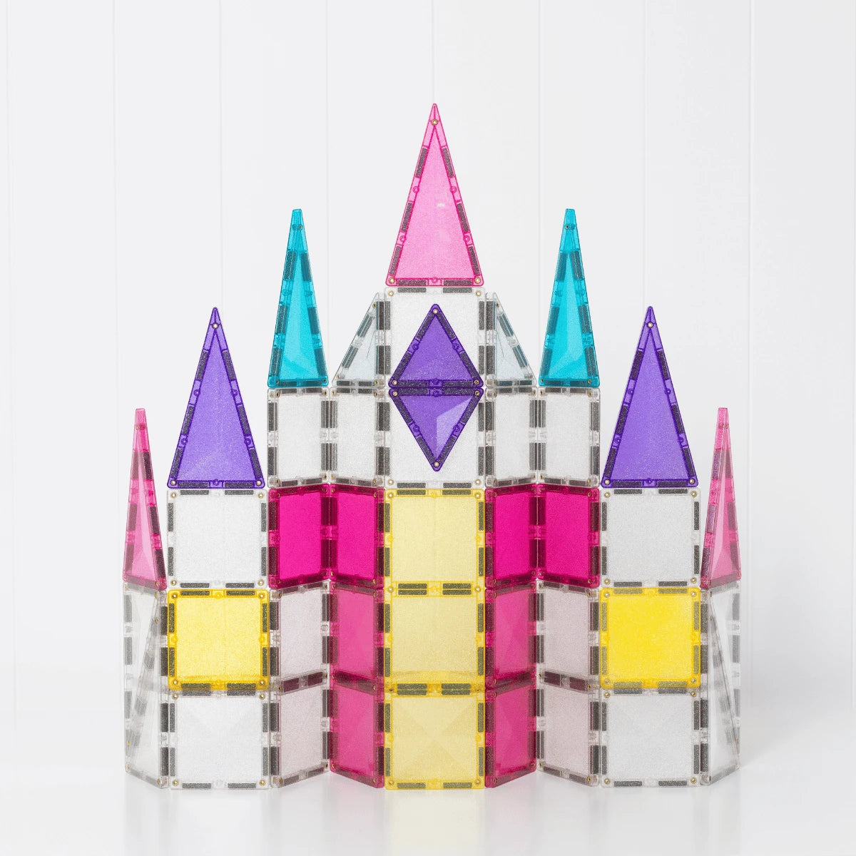 Connetix 56 dalių magnetinis konstruktorius - Glitter Unicorn