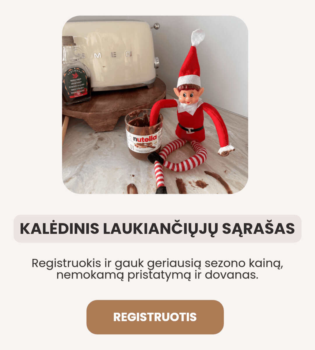 magiskas pastas kaledinis sarasas