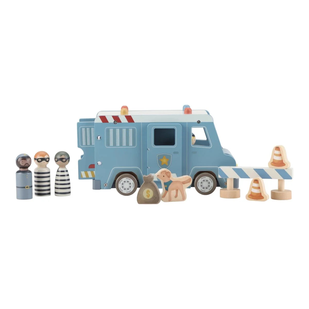Little Dutch Medinis policijos furgonas