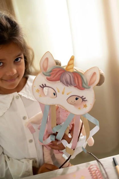 Little Dutch kūrybinė knyga - Rosa's masks