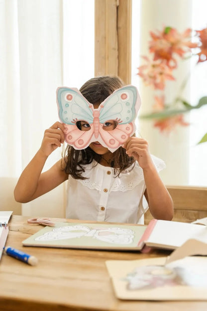 Little Dutch kūrybinė knyga - Rosa's masks