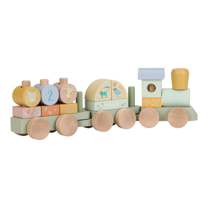 Little Dutch Wooden train - Little Farm
