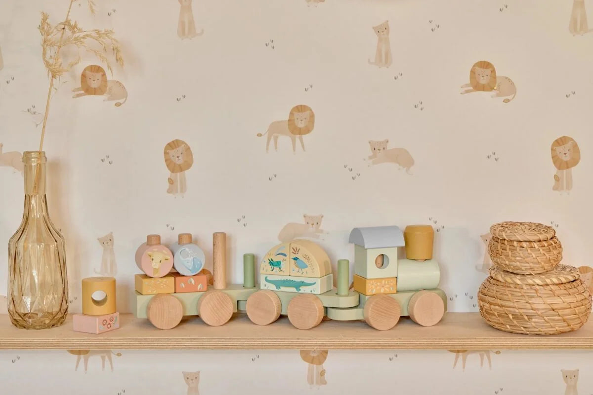 Little Dutch Wooden train - Little Farm