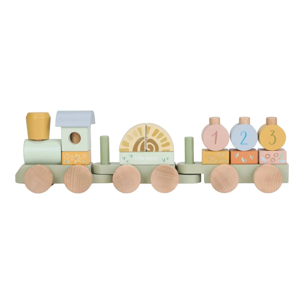 Little Dutch Wooden train - Little Farm