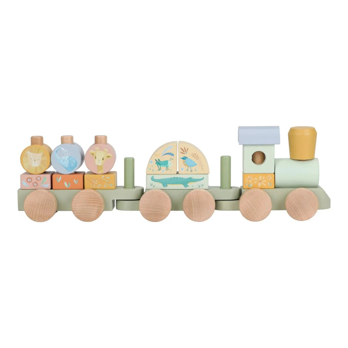 Little Dutch Wooden train - Little Farm