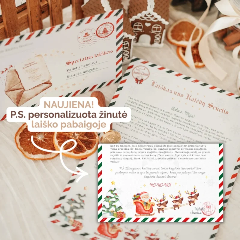 RINKINYS: Dėžutė nuo Kalėdų Senelio + Advento kalendorius - Image 5