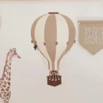 Pakabinamas dekoratyvinis oro balionas CREAMY-BEIGE
