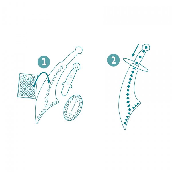 Pasidaryk pats - Mozaikos Sabersas - Kaip piratas - Image 5