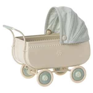 Maileg vežimėlis Miniature – Blue