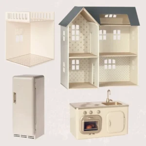 Maileg namas su papildomu kambariu ir virtuvės baldais