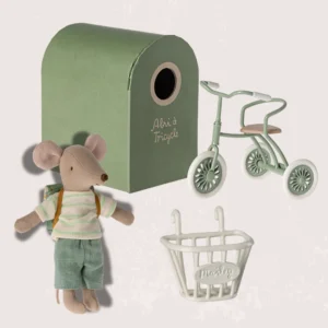 Maileg peliuko dviratininko rinkinys