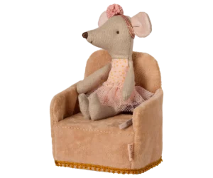 Maileg peliukų fotelis – Powder